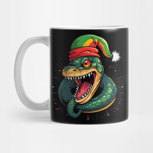 Eel Christmas Mug